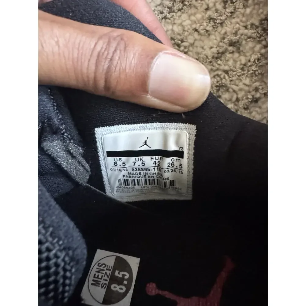 Air Jordan 11 Retro Low “tuxedo”, style code 528895-110 Reverse concord